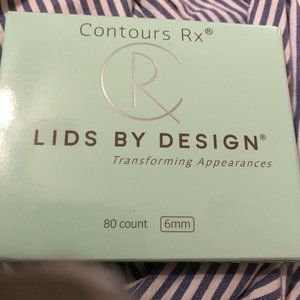 Contours RX Lids by Design, 80 count 6 mm, never opened, eyelid strips